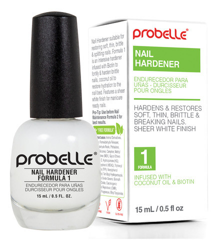 Tratamiento Endurecedor Para Uñas Nail Hardener X15ml Probel 0