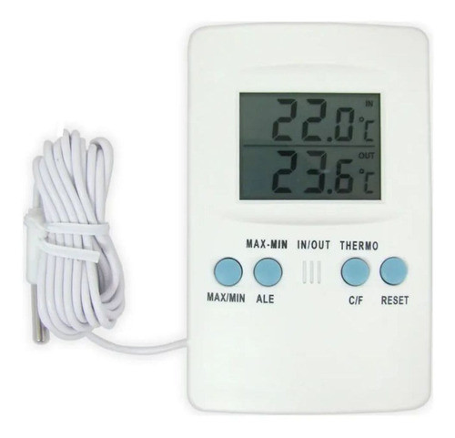 Termometro Digital Medidor Max E Min C/ Cabo Extensor Oferta 0