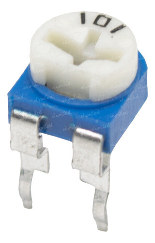 25 Trimpots Preset Horizontal 100 Ohms Lineal (101) 0