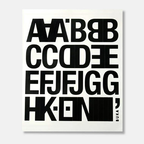 Letras Autoadhesivas 7cm Por Pack (o Números) 0