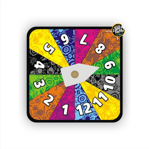 Dado Ruleta 12 Numeros 0