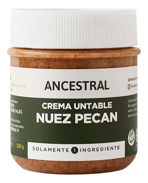 Crema De Nuez Pecan Ancestral Pack X2u. - Tienda Deli 0