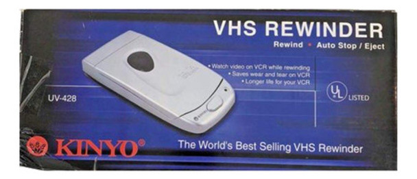 Kinyo Uv-428cinta De Casete Rewinder De Vdeo Vhs Vcr Auto St 0 Kinyo Uv-428cinta De Casete Rewinder De Vdeo Vhs Vcr Auto St 0