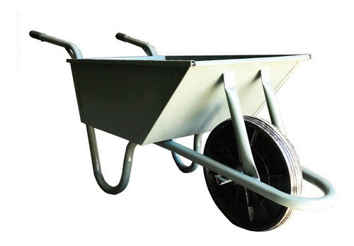 Carretilla 80 Litros Con Rueda Maciza Belcer 0