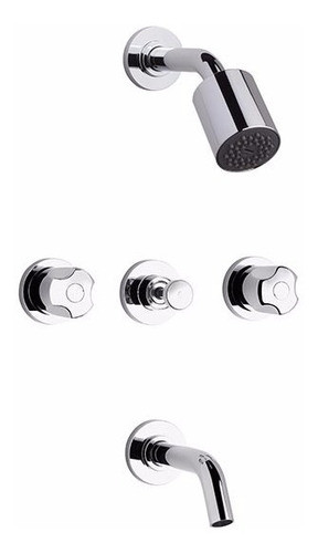 Grifería Fv Ducha Con Transferencia Pampa 0103/b6 0