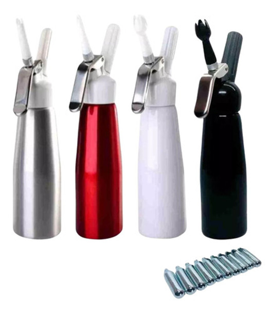 Garrafa Para Chantilly Profissional 500ml Barman 0