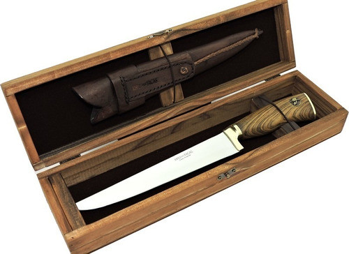 Presente Churrasco Faca Estojo C/ Bainha 8 Polegadas 0