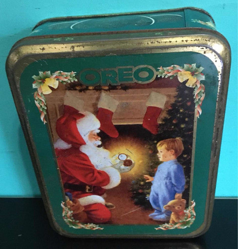 Lata De Galletitas - Oreo - Papa Noel - Vacia !!!!!! 0