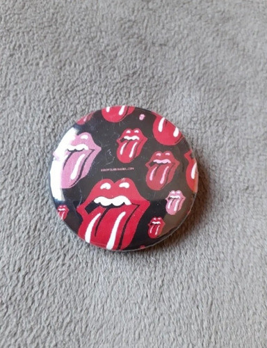 Pin Del Grupo De Rock Rolling Stones De Metal 0