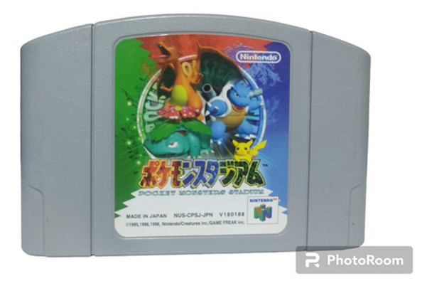 Juego De Nintendo 64 Pokémon Stadium 0