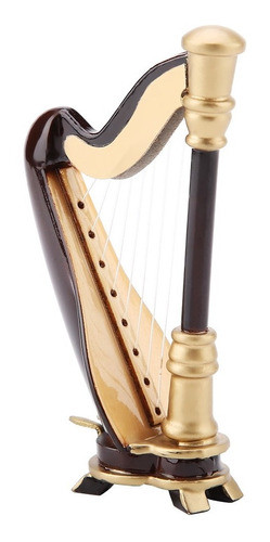 Instrumentos Em Miniatura, Harpa Miniatura De 4 Pol., Para A 0