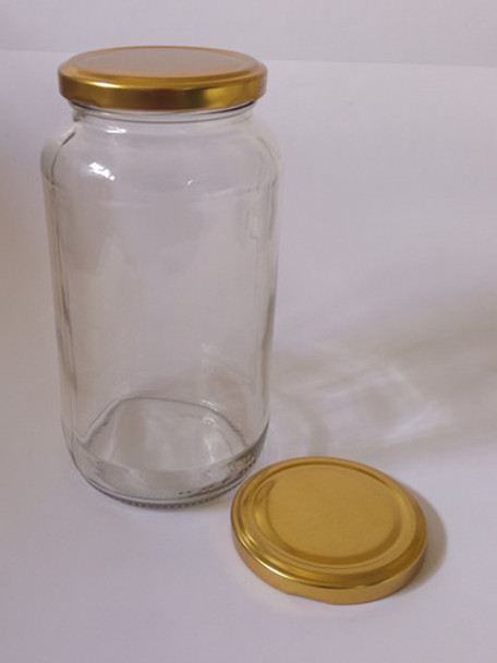 Frasco Bollón Vidrio 800ml ( Pack Por 5 ) 0