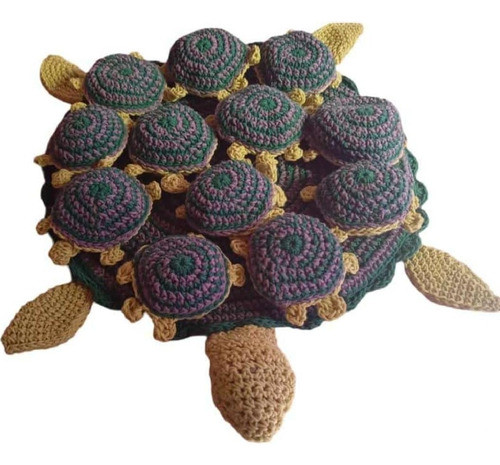 Tortuga De Bebé Crochet 0