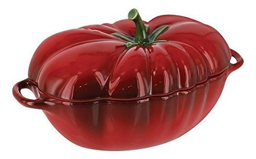Staub Cerámica 16oz Petite Tomate Cocotte 0
