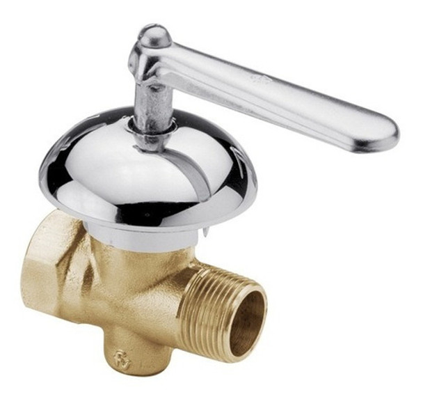 Llave De Gas Fv M-h Con Campana Decorativa 0822-25-cr 0
