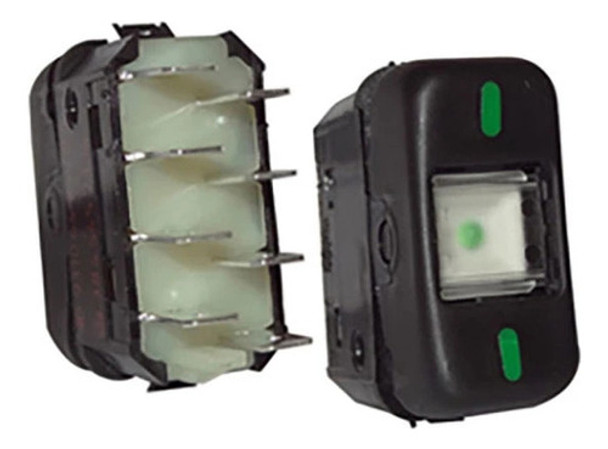 Interruptor Tecla 24v Preto Mb Onibus E Caminhoes Original M 0 Interruptor Tecla 24v Preto Mb Onibus E Caminhoes Original M 0