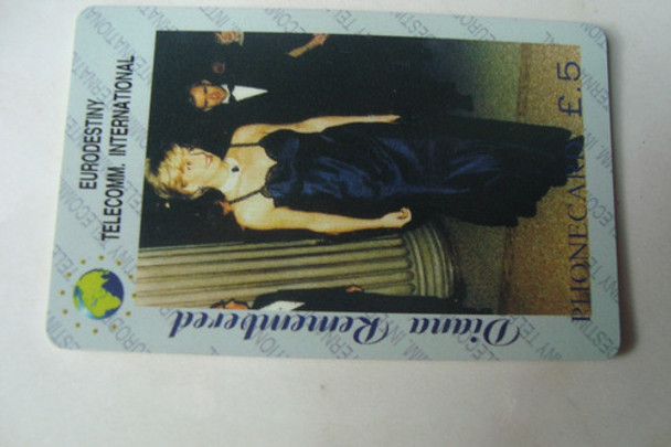 Cartao Pre Eurodestiny Telecomm. Diana Remembered Passeio 0