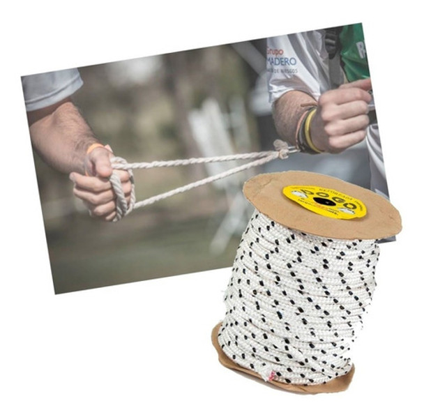 Rollo De Soga Trenzada Polipropileno 10 Mm. X100 Metros Dogo 0