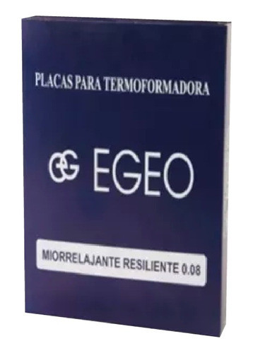 Placas Rigidas Termoformadora 0,080 (2,0mm) X 5 Egeo 0