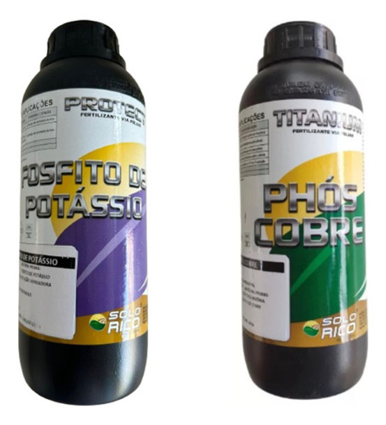 Fungicida/bactericida Titanium Fosfito De Cobre Potássio 1l 0