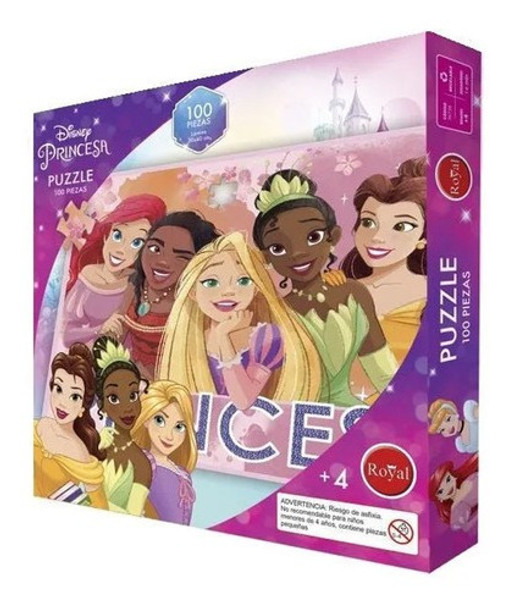 Puzzle 100 Piezas Princesas Disney. Gran Canal 0