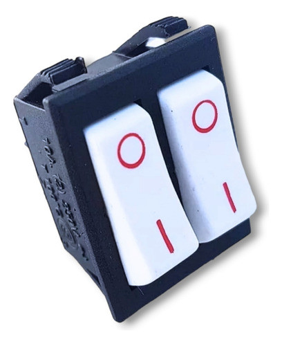Interruptor Llave A Tecla Unipolar (dos En Uno) 0