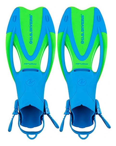 Aletas Us Divers Talon Abierto Para Niños - -sdshop 0