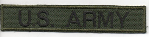 Parche Bordado Us Army Para Uniforme Woodland 0