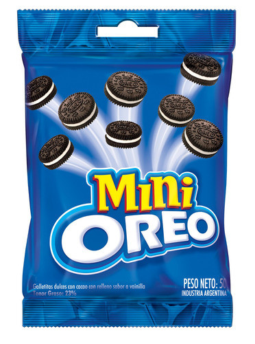 Galletitas Mini Oreo Clásicas Pack X 6u  50g C/u 0