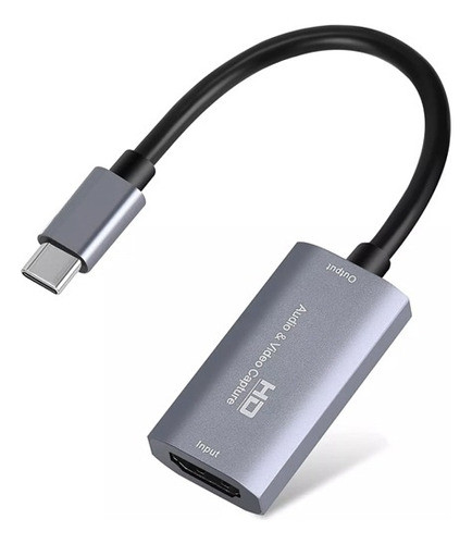 Capturadora De Video Hdmi A Usb-c 3.1 Streaming Gamer Obs 0