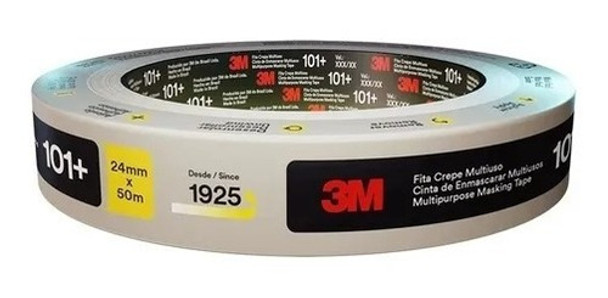 Cinta De Papel Enmascarar 3m 24mm X  50 Mts 0 Cinta De Papel Enmascarar 3m 24mm X  50 Mts 0