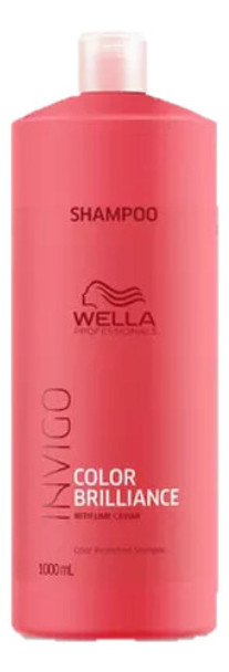 Shampoo Wella Profesional Brilliance X 1000 Ml Color Brillo 0