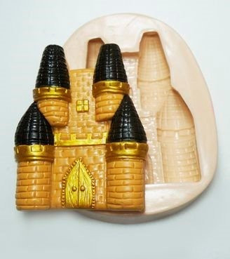 Molde De Silicone Castelo Para Decorar Doces 0