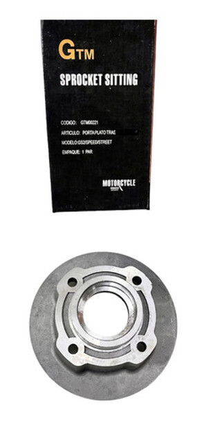 Porta Plato Trasero P/moto Gs2/speed/street. Gtm00221 0
