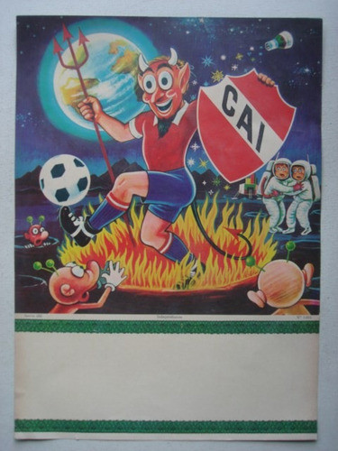Lamina De Futbol - Independiente 0