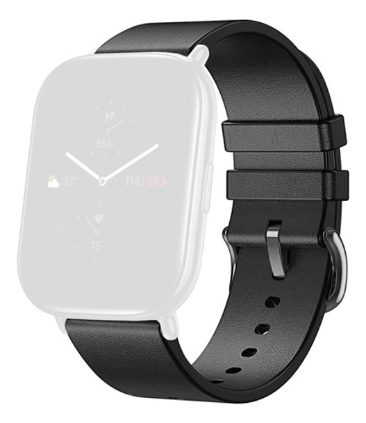 Correa De Cuero Amazfit Para Smartwatches 20mm - Sportpolis 0
