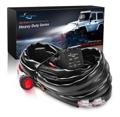 Mictuning Hd 600w Cableado Arnés Interruptor Impermeable Kit 0