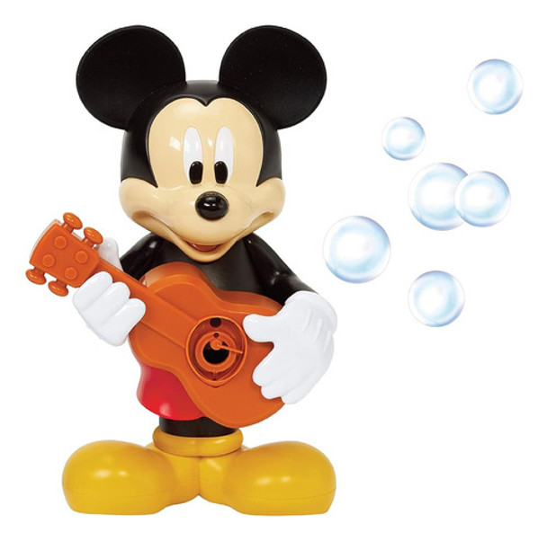 Little Kids Disney Mickey Mouse Action Bubble Blower Machine 0