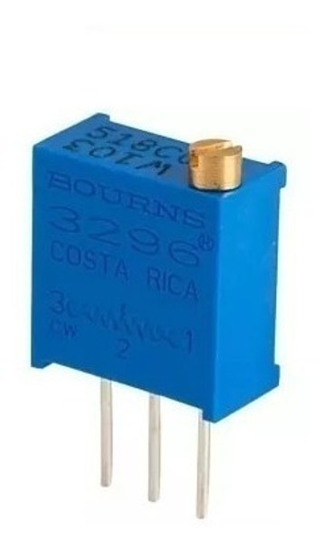 3296w-102 Preset Multivuelta Cermet Vertical 25 Vueltas 1k 0