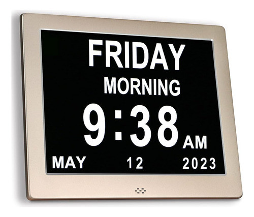 ~? Kastiss 8 Pulgadas Reloj De Día - Gran Reloj Digital Gran 0