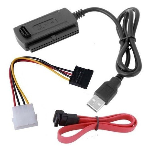 Sata/pata/ide A Usb 2.0 Adaptador Convertidor De Cable Para 0