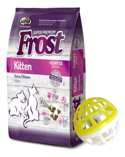 Alimento Frost Gato Gatito Kitten 1,5 Kg + Regalo 0 Alimento Frost Gato Gatito Kitten 1,5 Kg + Regalo 0