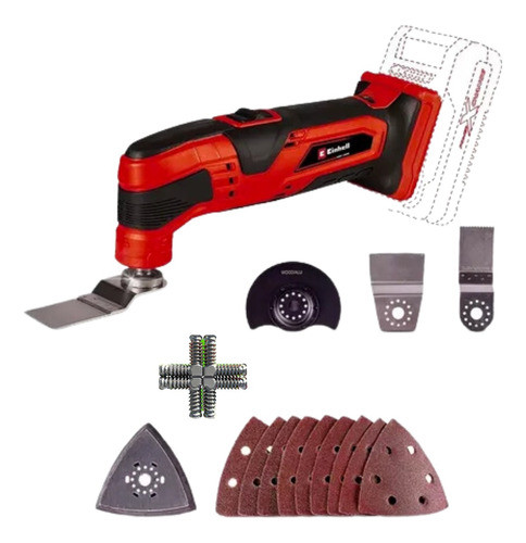 Sierra Oscilante Multi Herramienta Inalambrica Einhell Sola 0