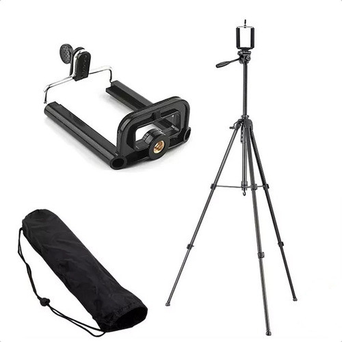 Tripode Camara Foto Video Univesal Nivel Bolso Reflex 0