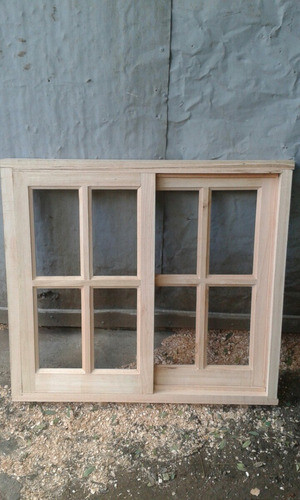 Ventana Colonial Nueva Corrediza 94x85cms 0