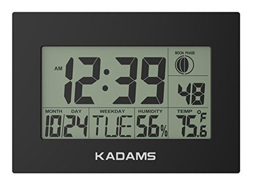 Contador De Segundos Del Reloj De Pared Digital Kadams, Func 0