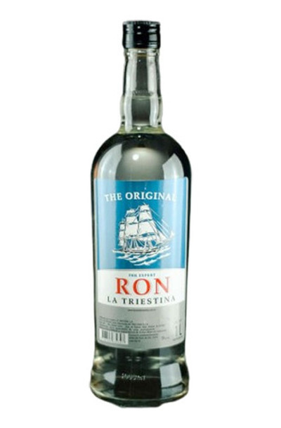 Ron Blanco La Triestina For Export Trago Postre Botella X1lt 0