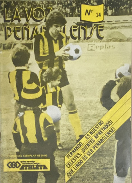 La Voz Peñarolense Nº 14 Omar Caetano Fútbol Peñarol, F8 Ej3 0 La Voz Peñarolense Nº 14 Omar Caetano Fútbol Peñarol, F8 Ej3 0