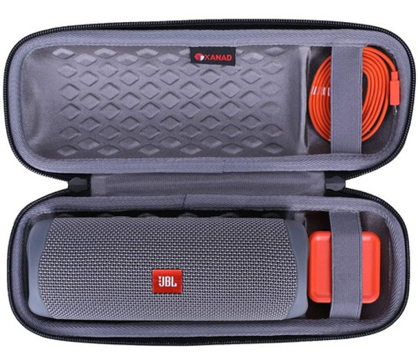 Estuche Rigido Para Altavoz Jbl Flip 3/4/5/6 - Gris Claro 0
