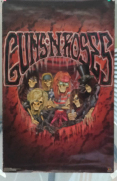 Guns N' Roses Axel Rose Poster Cartel Lamina Grande Vintage 0